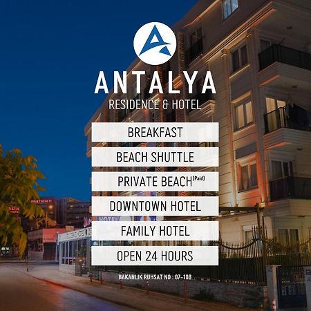 Antalya Residence Hotel Exterior foto