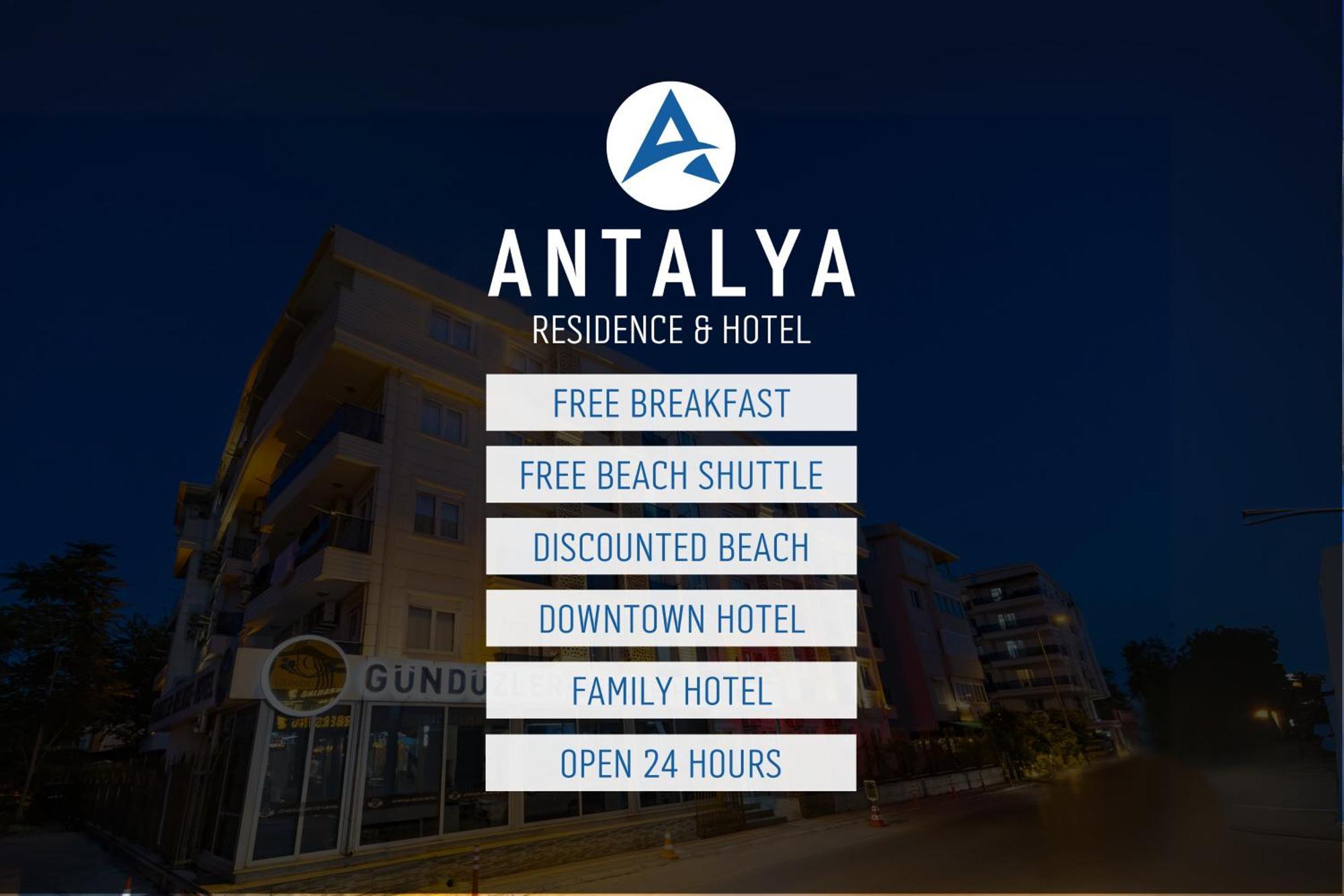 Antalya Residence Hotel Exterior foto