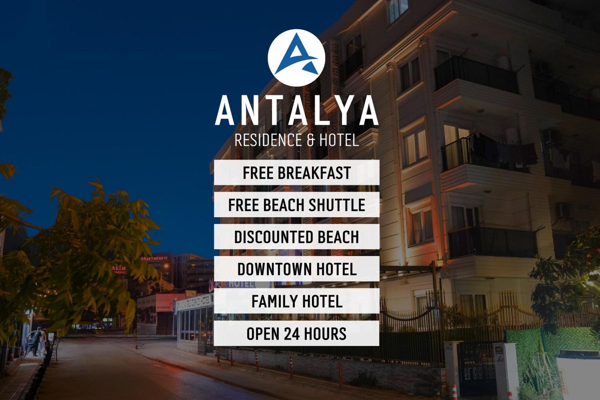 Antalya Residence Hotel Exterior foto
